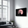 Wallity Pintura Decorativa de Vidrio Templado Multicolor 46 x 72 cm